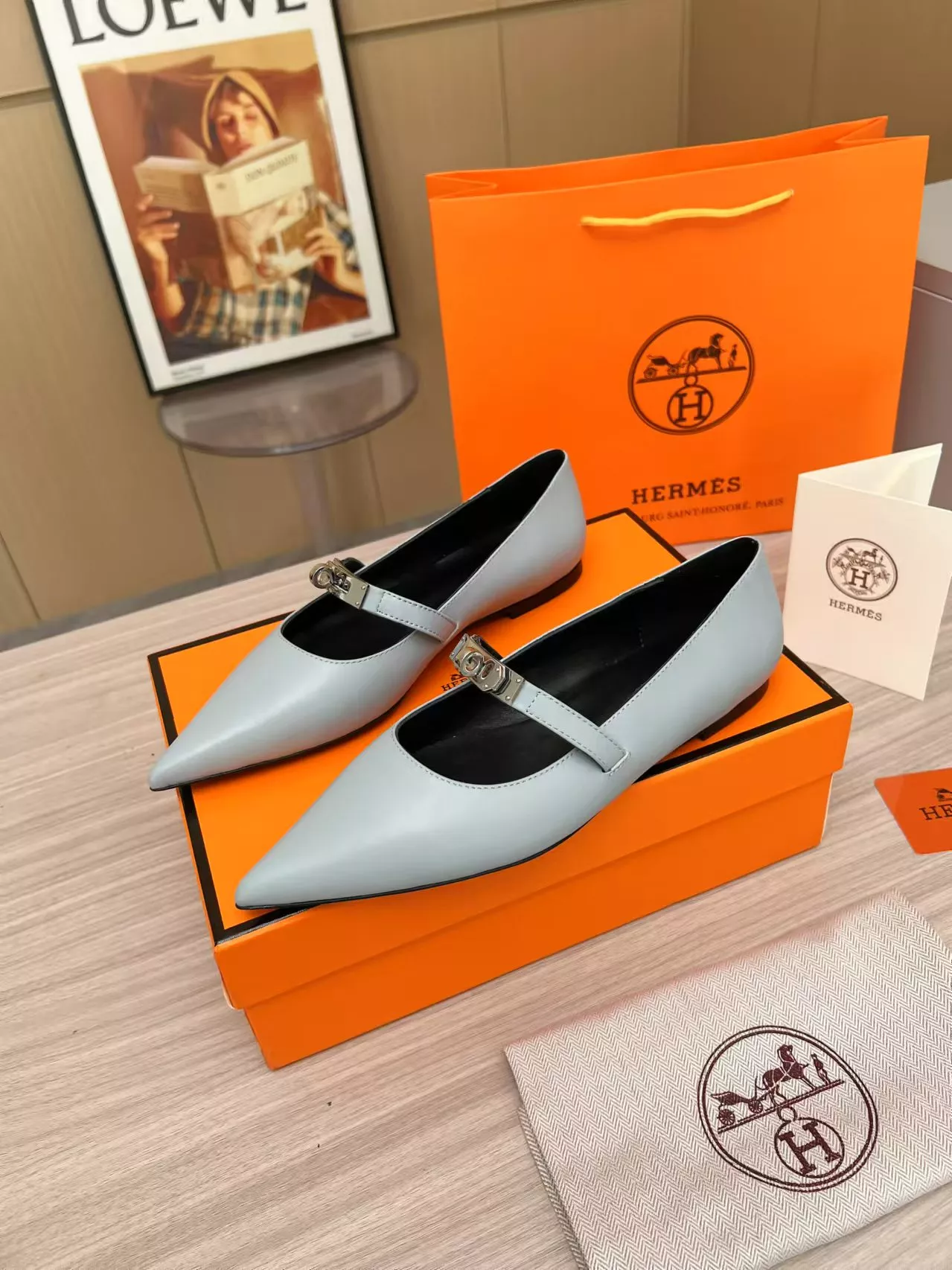 hermes flat chaussures pour femme s_12a30b7